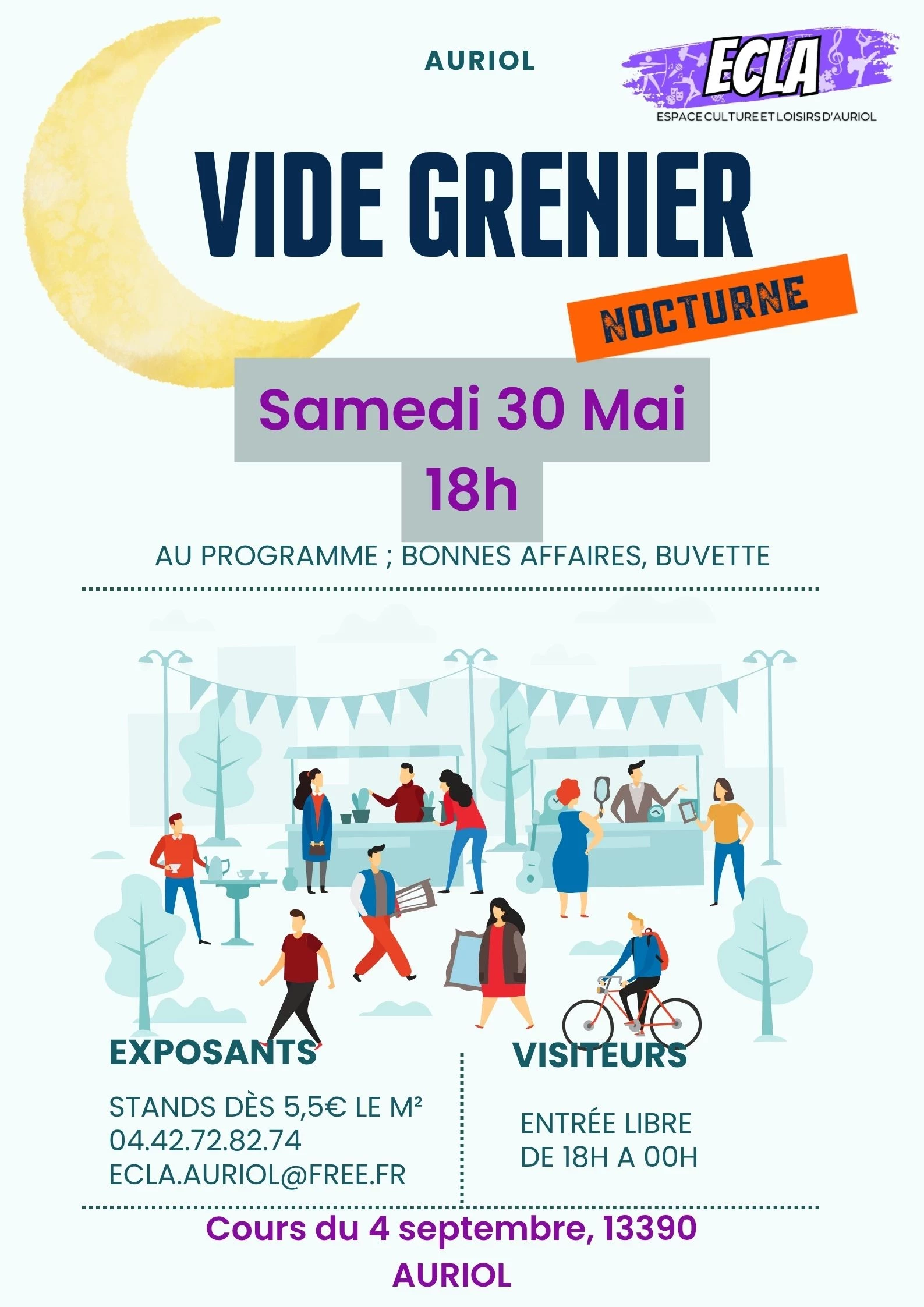 Vide greniers nocturne