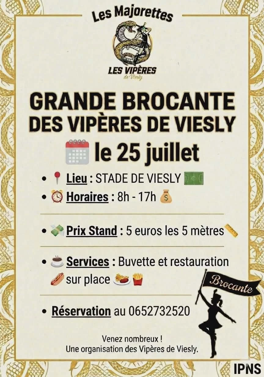 Brocante stade viesly