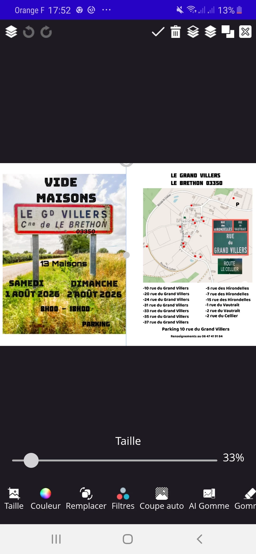 Vide maisons des habitants du grand villers commune de le brethon 03350