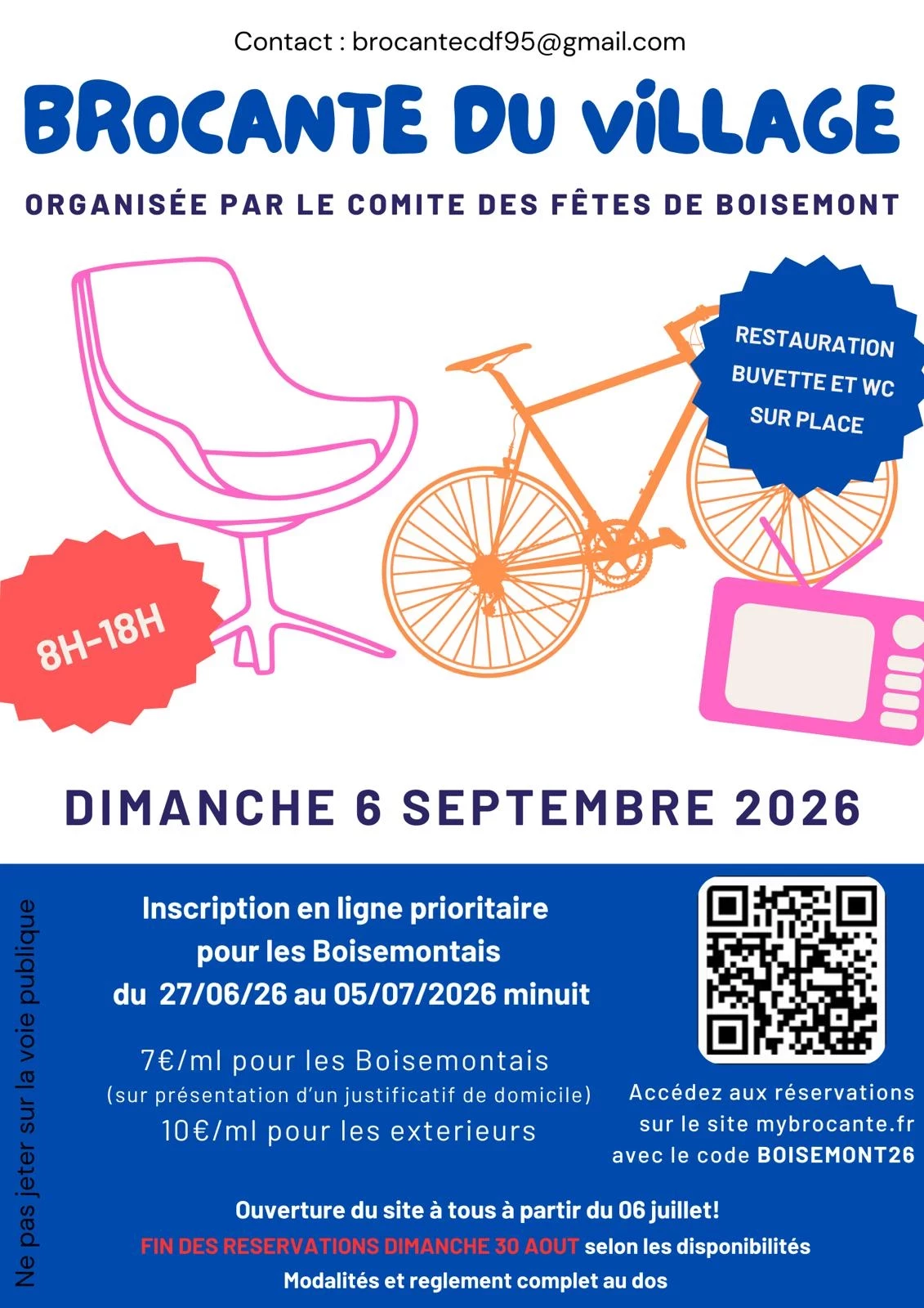 Brocante de boisemont - edition 2026
