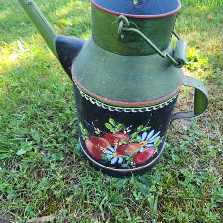 Arrosoir déco peint à la main