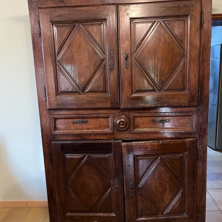 Buffet ancien style Louis XIII