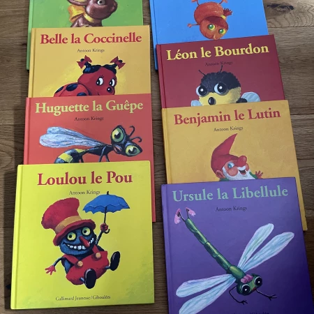 8 livres drôles de petites bêtes (Gallimard jeunesse)